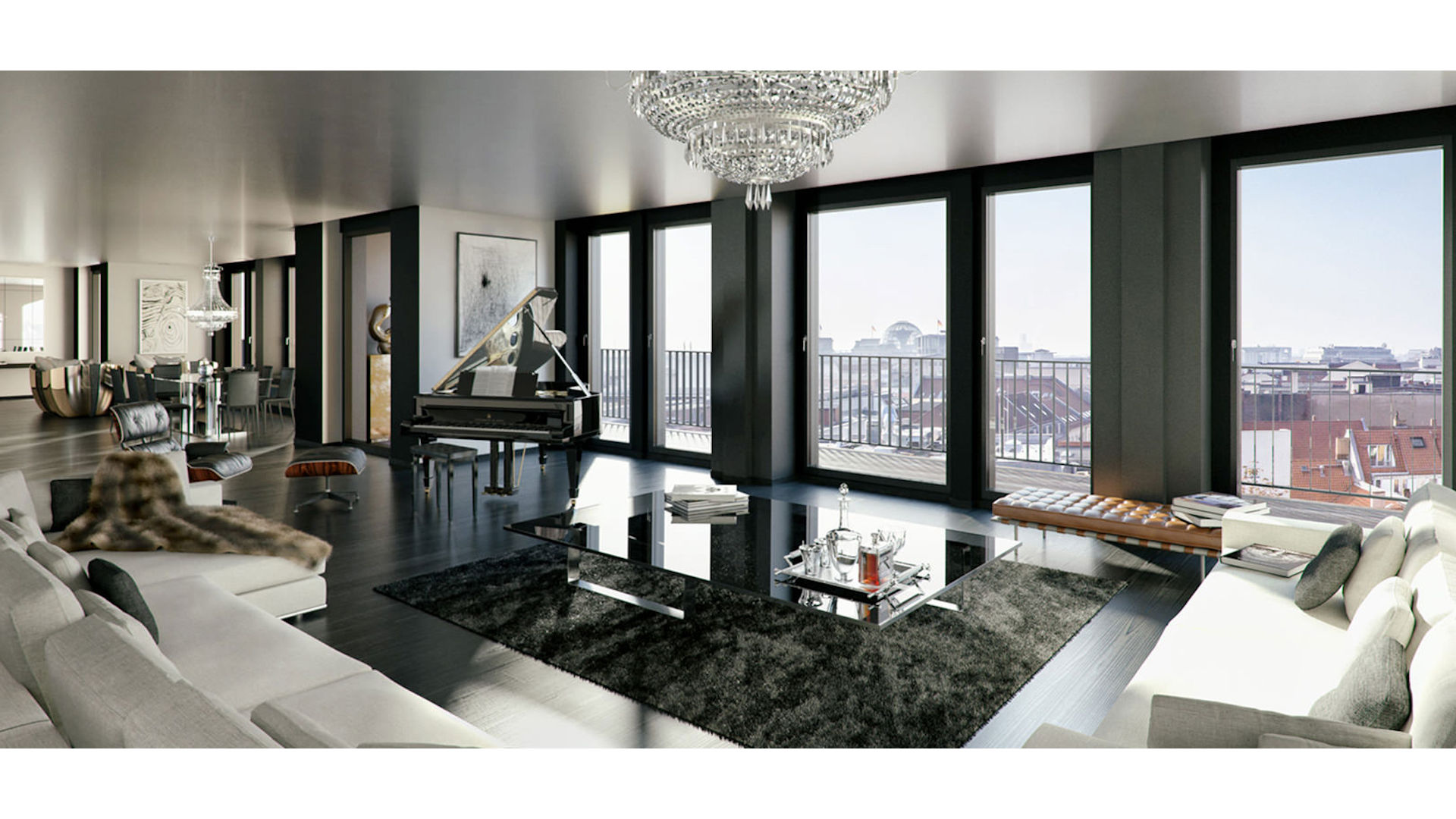 Yoo Luxury Penthouse in Berlin-Mitte Render by Day